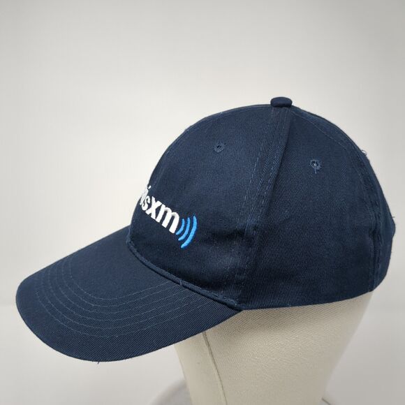 SiriusXM Slideback Hat Blue One Size Adjustable Embroidered 6 Panel - Picture 3 of 7